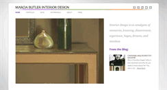Desktop Screenshot of marciabutler.com